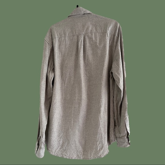 Frank & Oak Button Down — Heather Grey - Picture 2 of 4